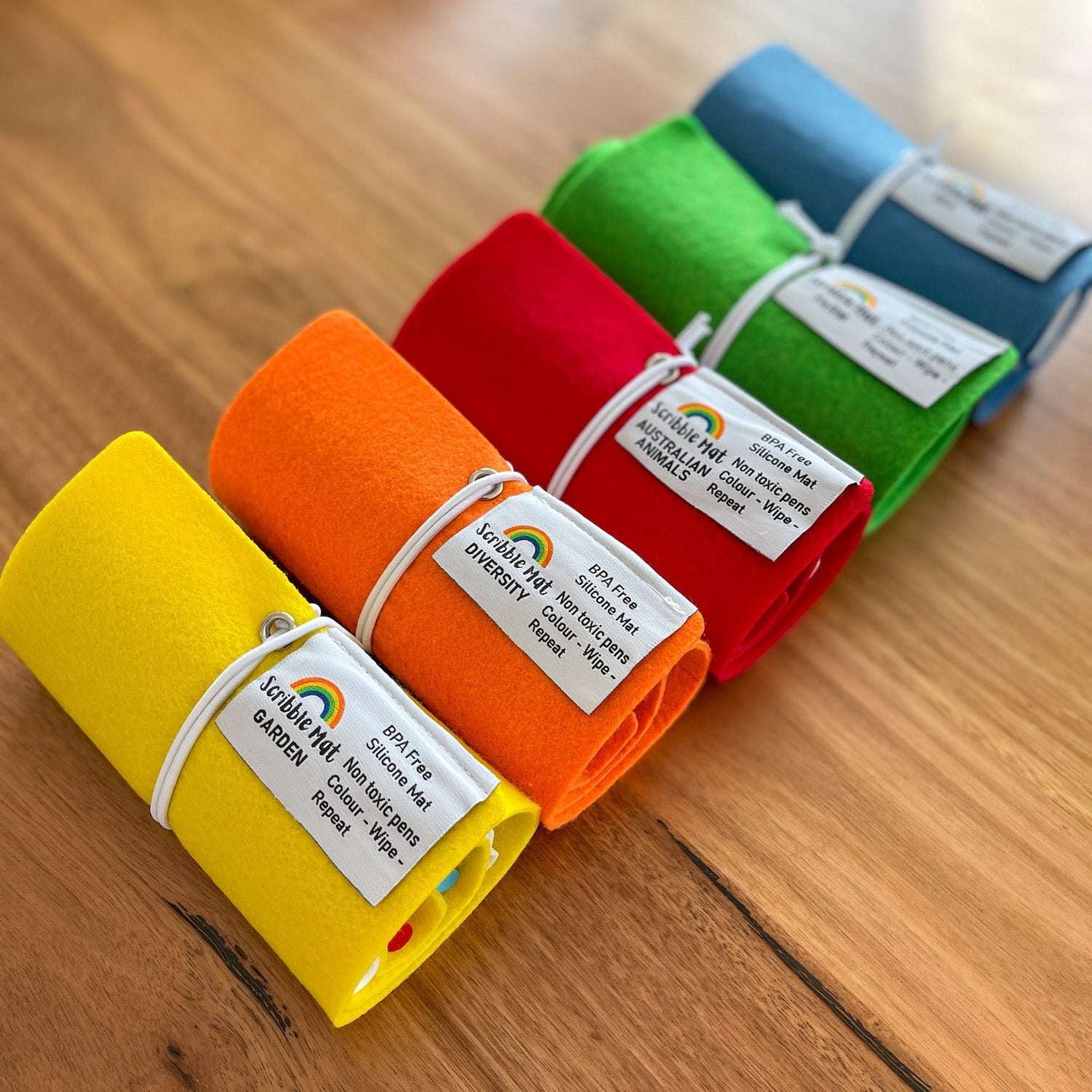 Reusable Scribble Mat - Ocean-Bandicute